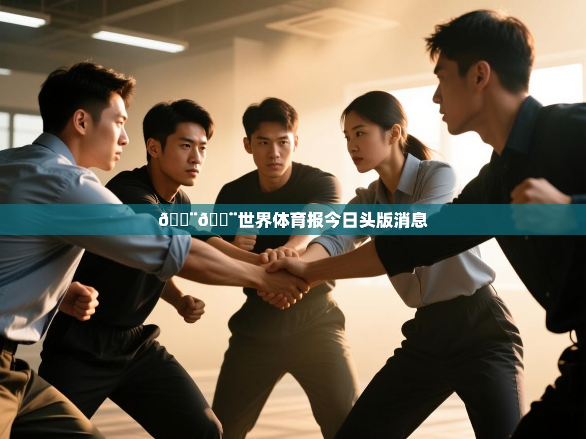 🚨🚨世界体育报今日头版消息  第1张
