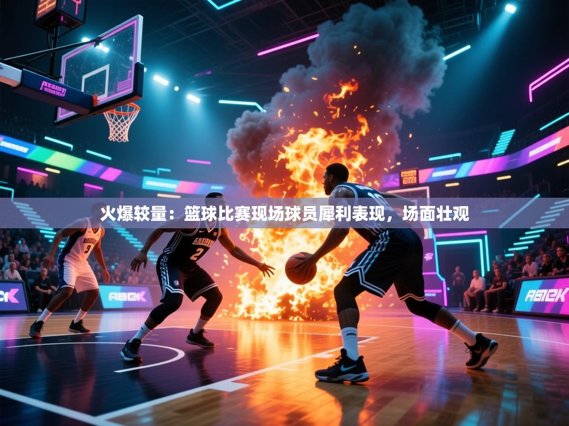 火爆较量：篮球比赛现场球员犀利表现，场面壮观  第1张